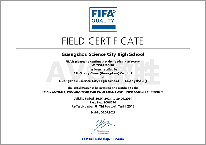 fifa認證證書 fifa認證證書